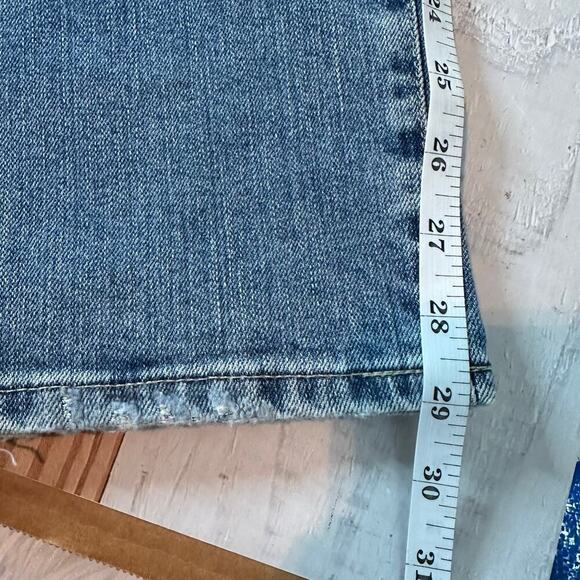 AG Adriano Goldschmied Saige High Rise Straight 12 Years Salvation 32 Stretch - Picture 9 of 11